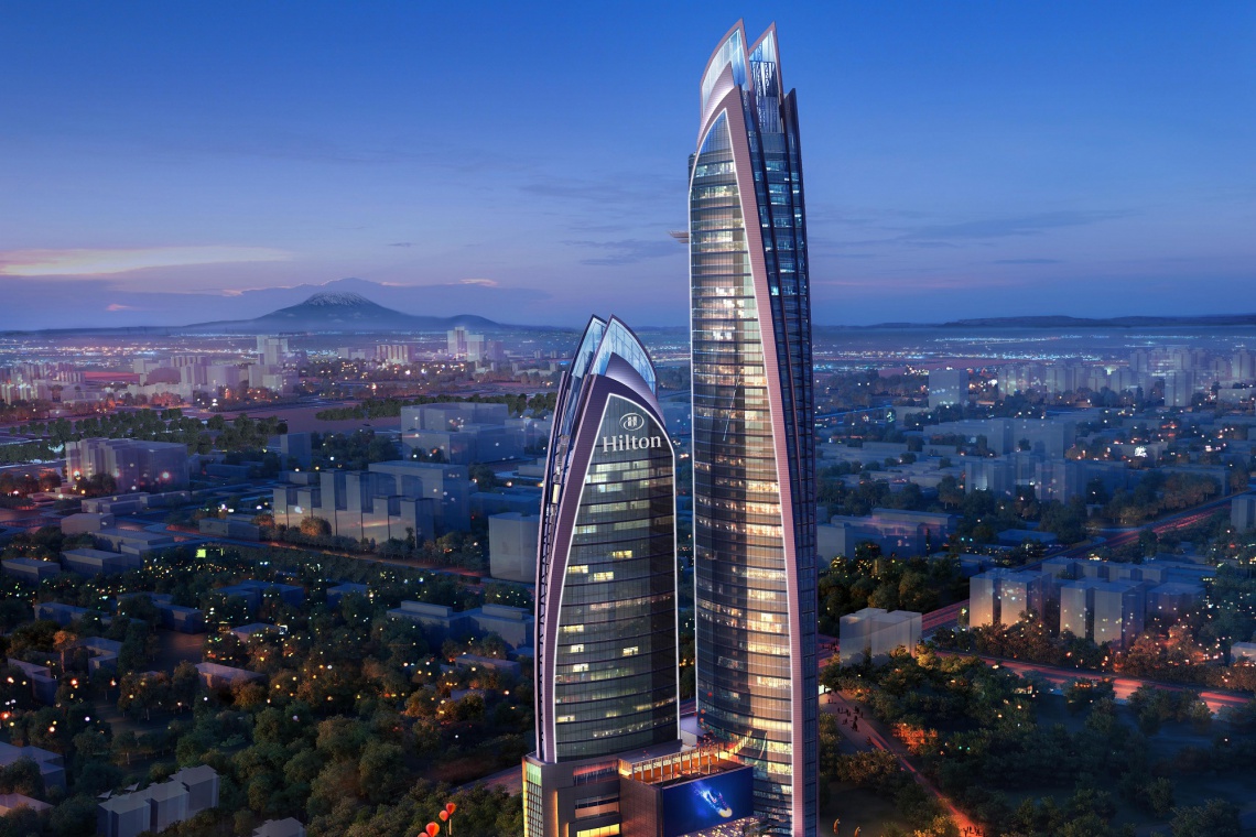 Hilton Nairobi Dach Afryki - będzie designerski i wielofunkcyjny