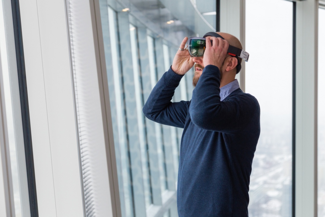 fot. materiały prasowe Pierwsza w Polsce prezentacja inwestycji w technologii HoloLens w skali 1:1