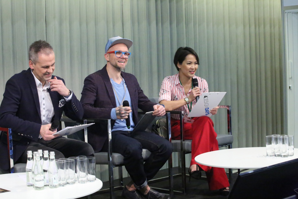 Zbigniew Urbański, Tomasz Pągowski i Natalia Nguyen Zbigniew Urbański, Tomasz Pągowski i Natalia Nguyen zapraszają na 4 Design Days