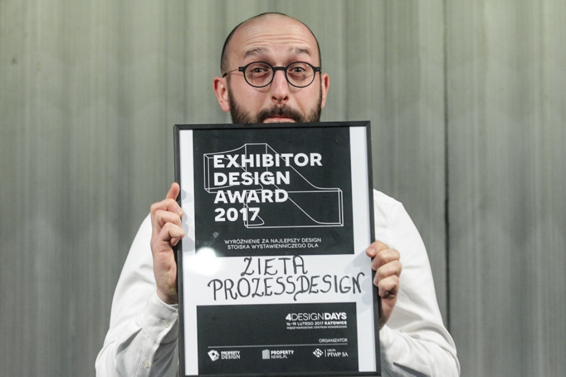 4 Design Days. Wyróżnienie za najlepszą ekspozycję dla Zieta Prozessdesign Oto najlepsze stoiska na 4 Design Days!