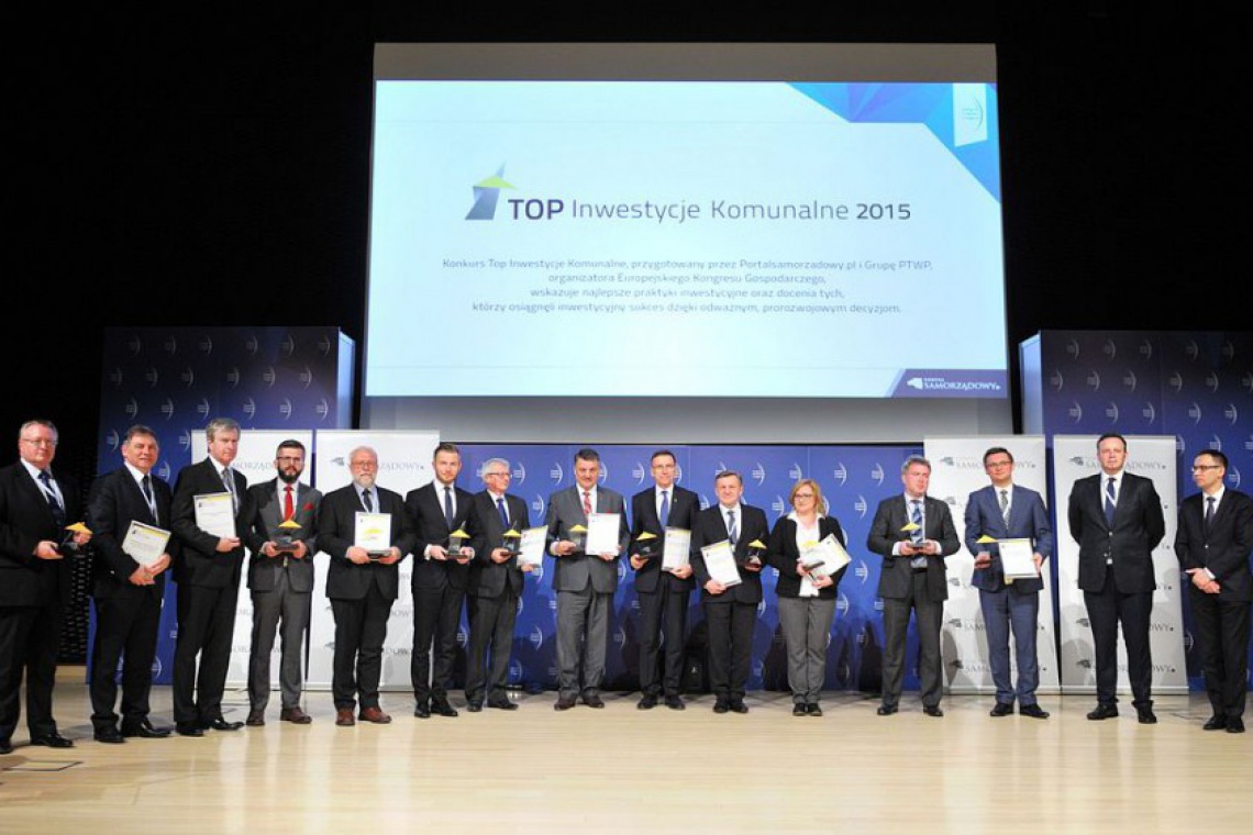 Laureaci poprzedniej edycji Top Inwestycje Komunalne Rusza konkurs na najlepsze inwestycje komunalne