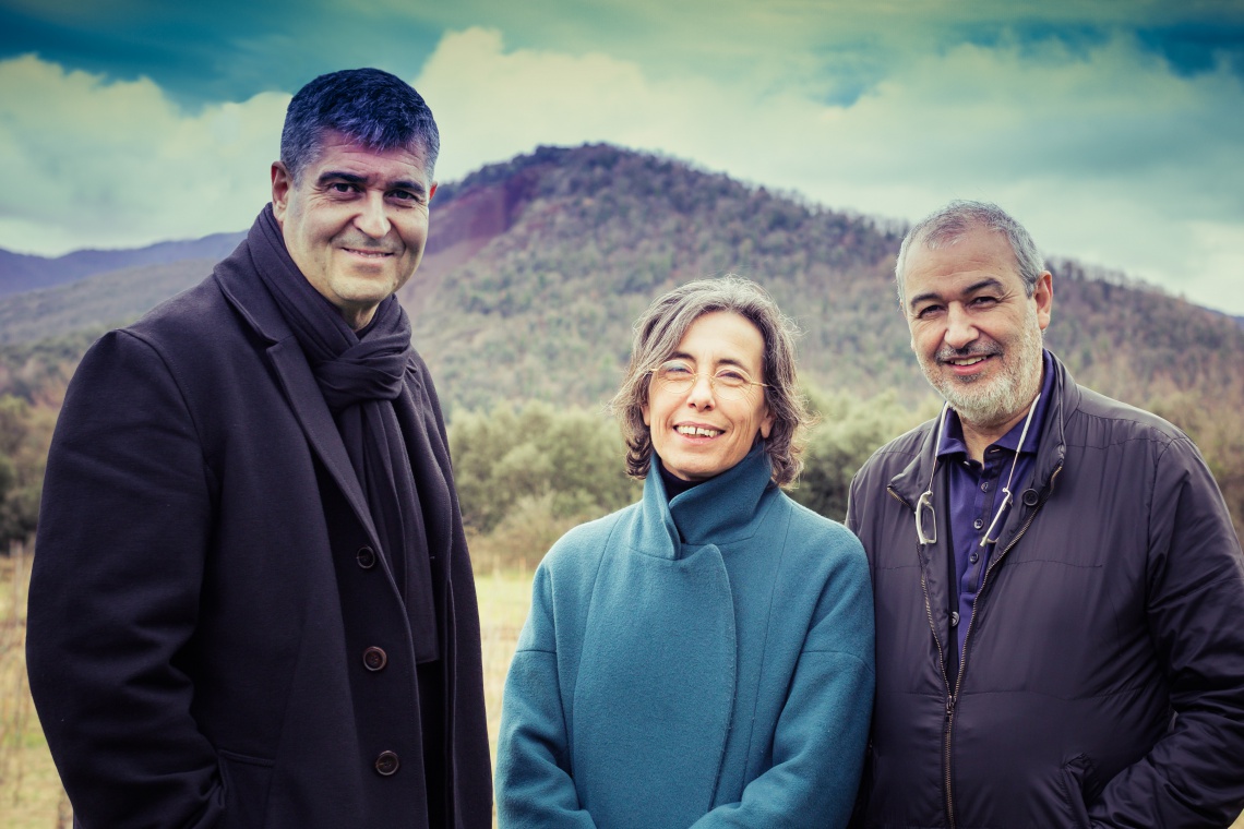 Rafael Aranda, Carme Pigem and Ramon Vilalta Photo by Javier Lorenzo Domínguez Nagroda Pritzkera 2017 dla trójki Hiszpanów