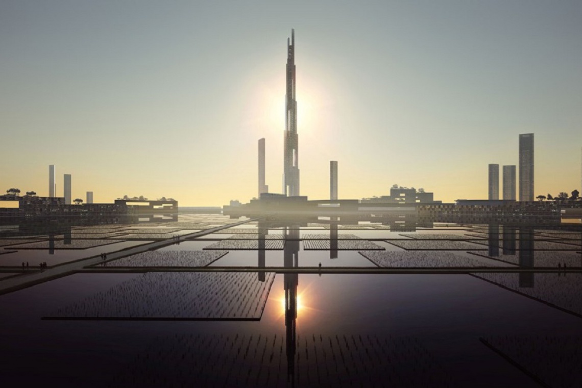 Sky Mile Tower Tak wysoko jeszcze nie budowano. Oto projekt Sky Mile Tower