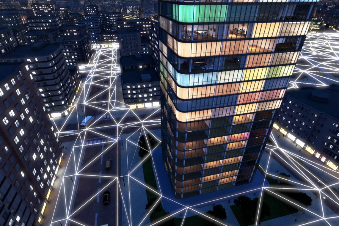 Networked lighting fot. Philips Lighting Przyszłość aglomeracji zaczyna się od inteligentnego oświetlenia