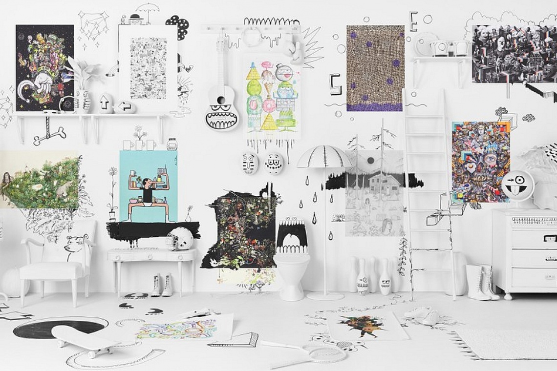 fot. mat. prasowe IKEA Nowa limitowana kolekcja od IKEA. To plakaty artystów z całego świata