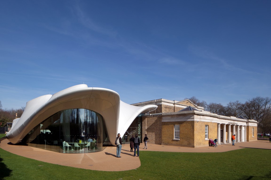 Serpentine Sackler, fot. Luke Hayes Dzieło Zahy Hadid nominowane do prestiżowej nagrody