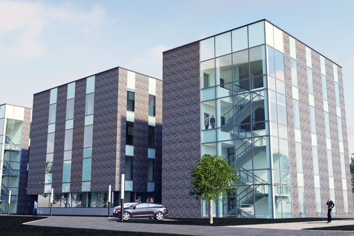 Źródło: Pracownia Architektoniczna Wasko-Project Strabag wybuduje nową siedzibę ChAT