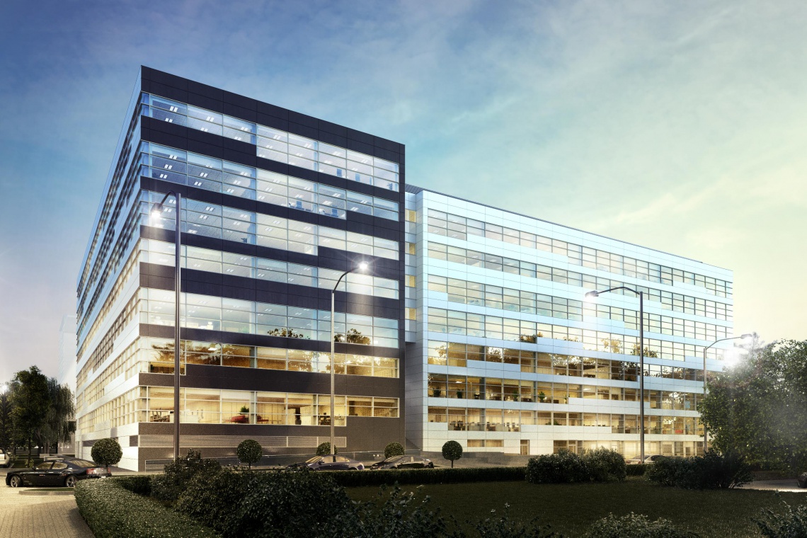 PinPark fot. mat. prasowe Architektura Pin Park czerpie z modernizmu. Oto nowy biurowiec projektu AP Szczepaniak