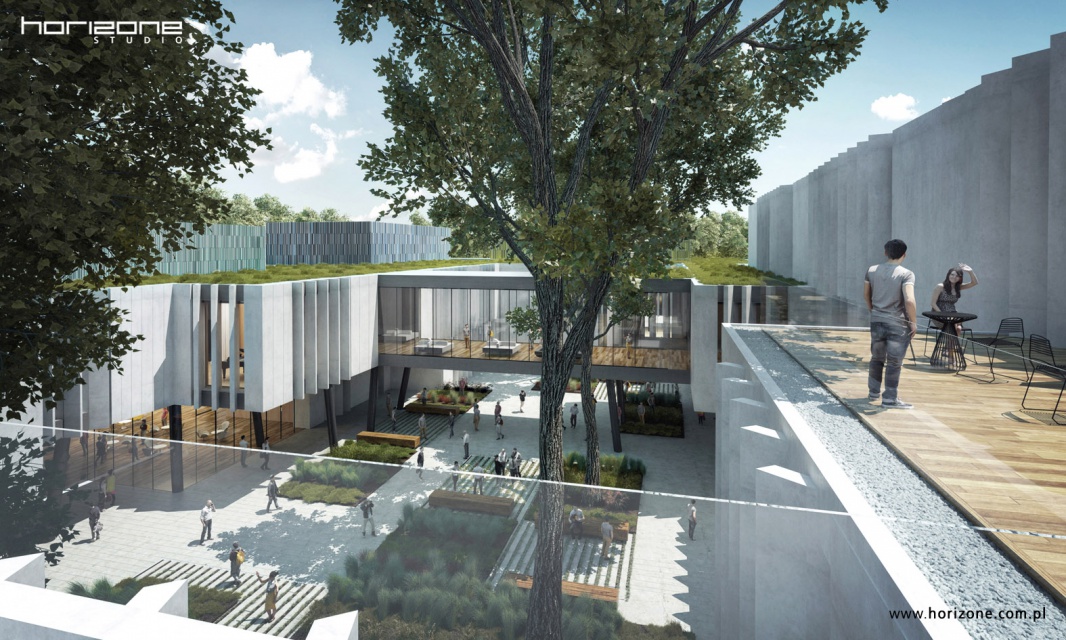 fot. Horizone Studio Architekci z Horizone Studio nie wygrali, ale ich projekt robi wrażenie