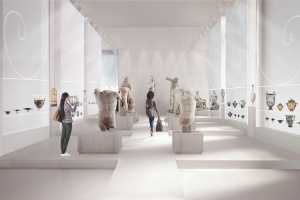 Nowa Galeria Sztuki Starożytnej w warszawskim Muzeum Narodowym spod kreski Nizio Design International