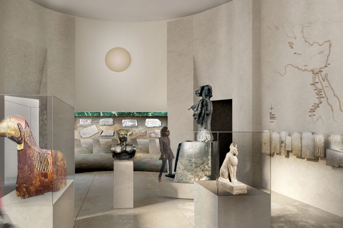 Nowa Galeria Sztuki Starożytnej w warszawskim Muzeum Narodowym spod kreski Nizio Design International