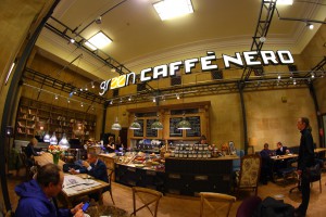 Green Caffè Nero w Pałacu Kultury i Nauki. Design zachwyca!