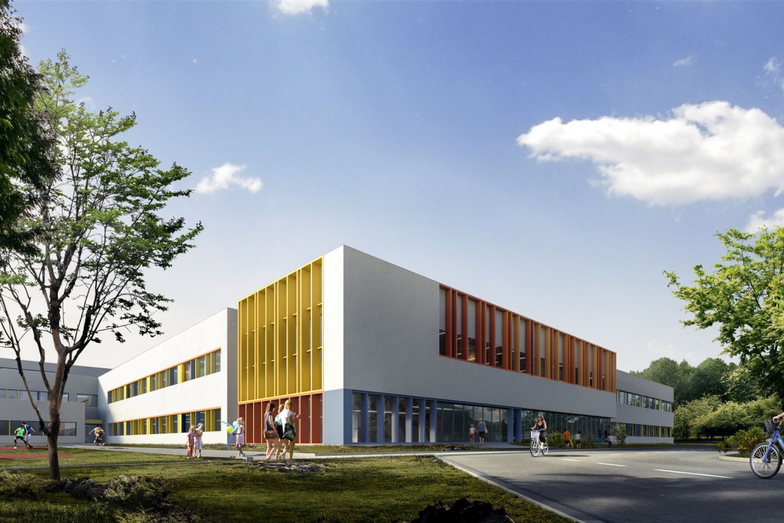 Szkoła w Ursusie, fot. Piotr Bujnowski - Architekt Jak dobrze zaprojektować budynki publiczne?