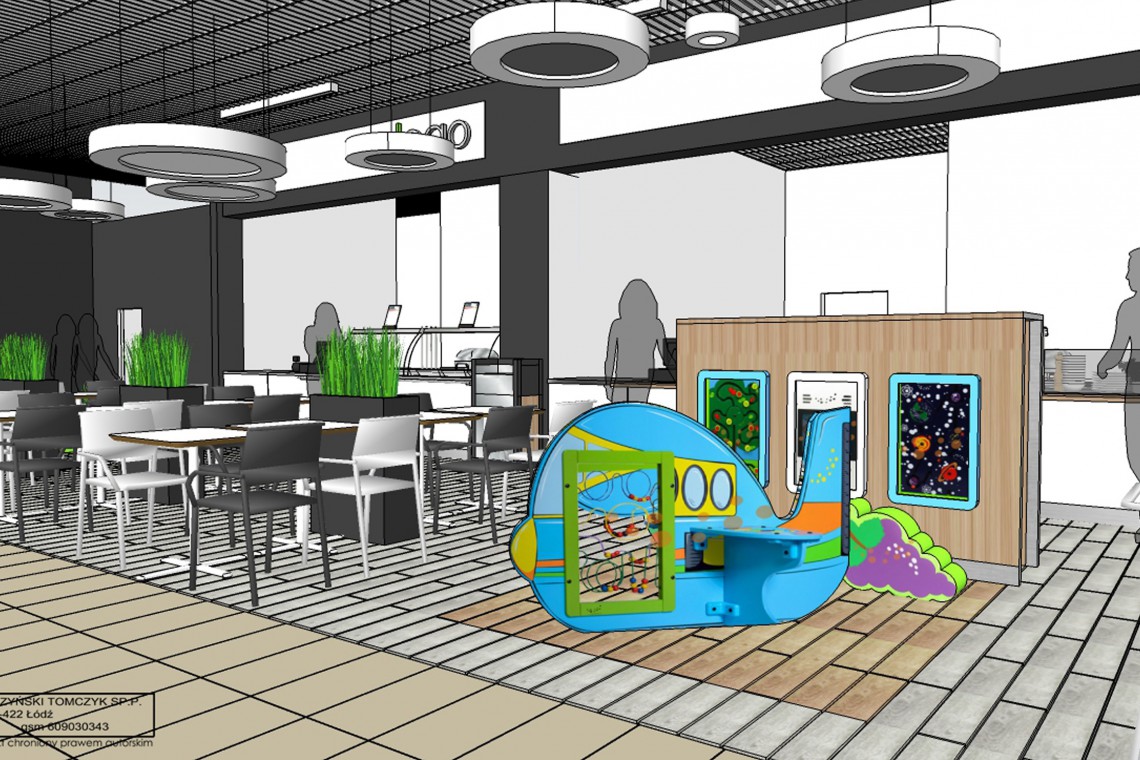 fot. mat. prasowe Galeria Tarnovia już z nowym, designerskim food courtem