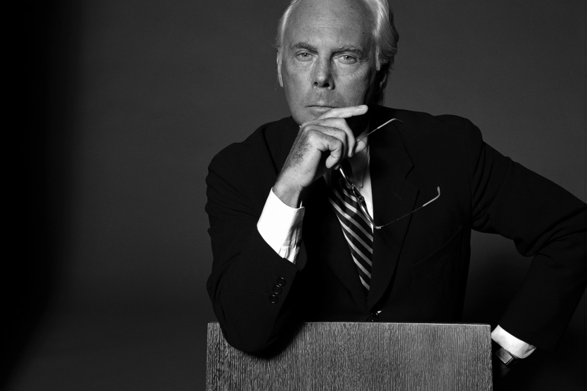 Giorgio Armani. / fot. Lorenzo Bozzi, Wikimedia Commons Giorgio Armani projektuje dla łazienek