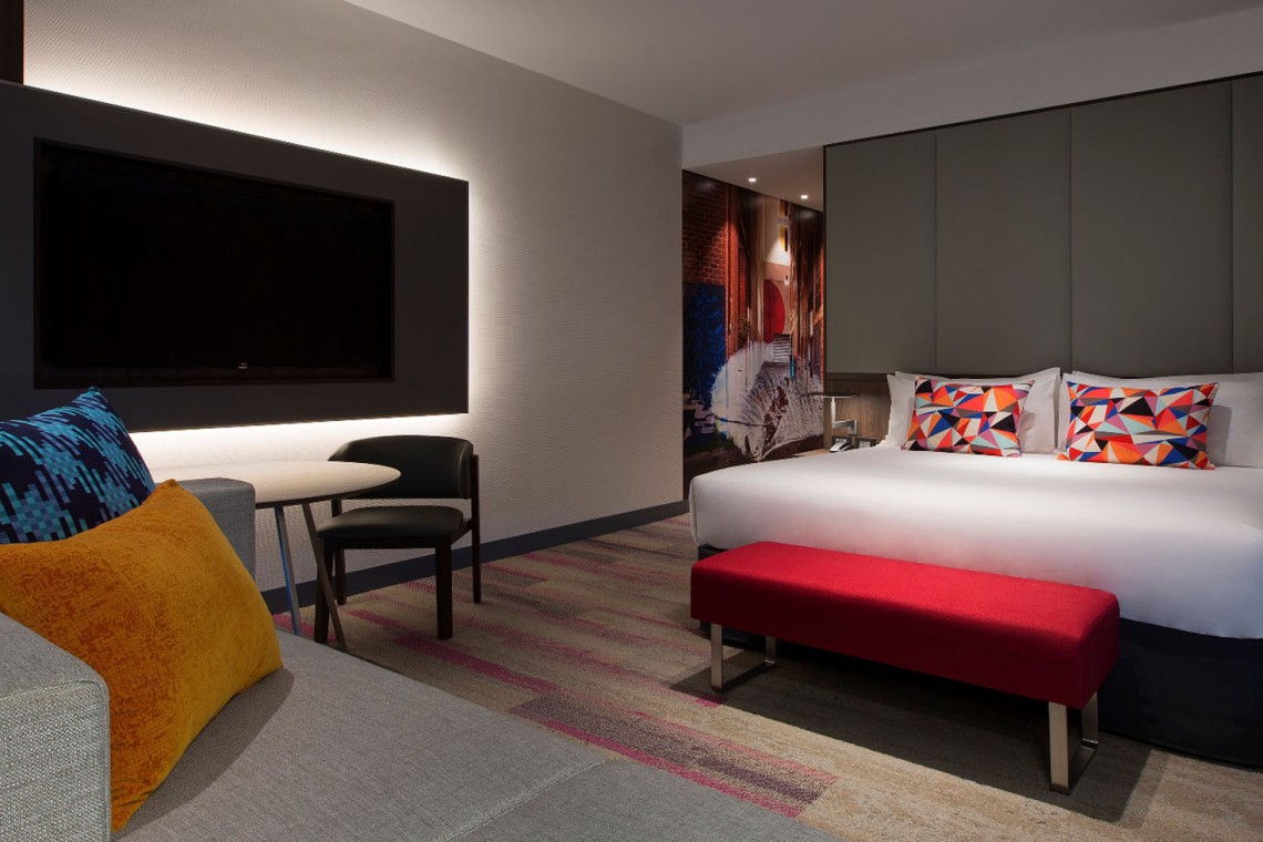 Aloft Otwarte przestrzenie w designerskim stylu
