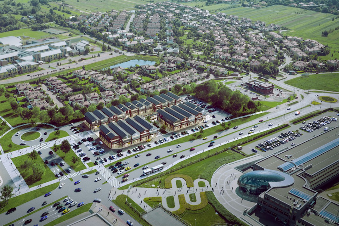 mat.pras. Centrum handlowe jak uzdrowisko. Nowy Quick Park w Konstancinie