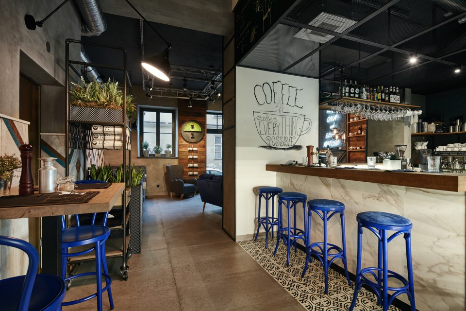 Bistro Bene fot. mat. architekta TOP: Restauracje inne niż wszystkie. Oto najciekawsze lokale 2017 roku
