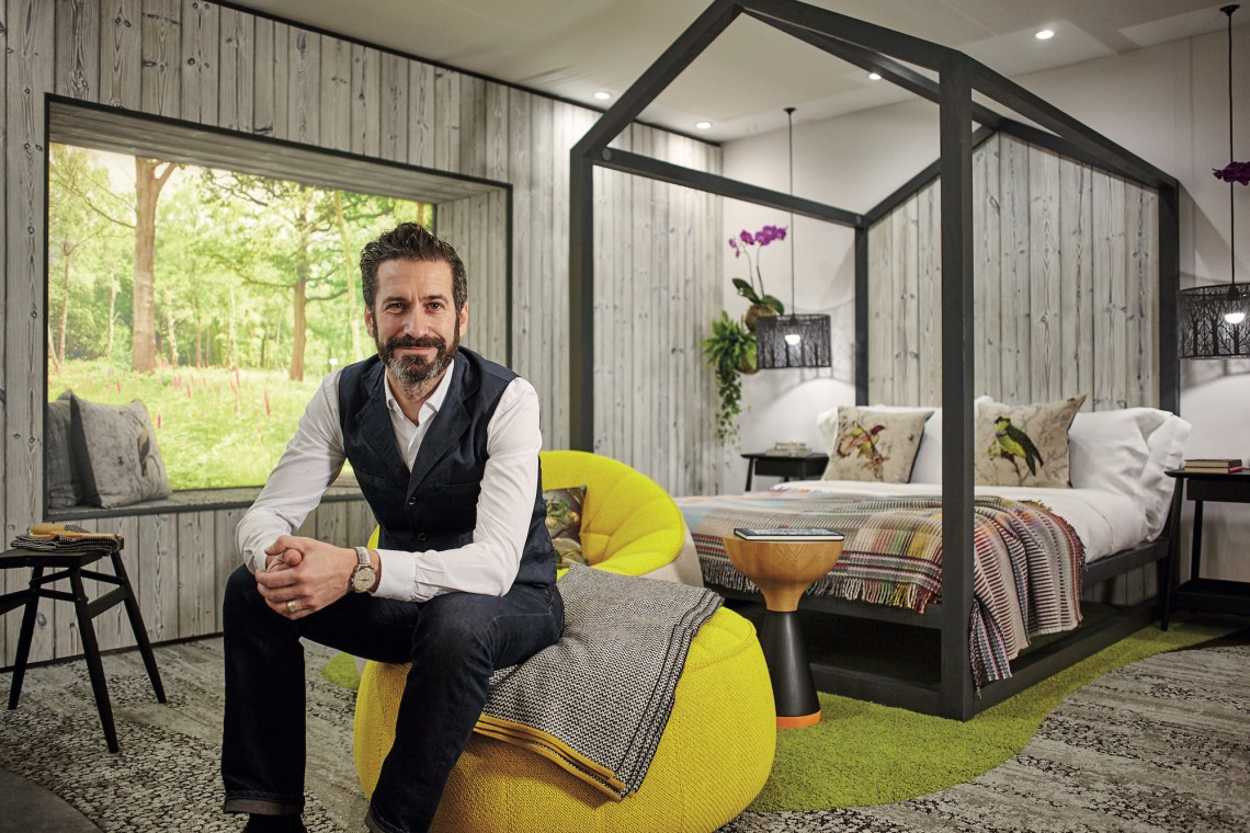 Olivier Heath, założyciel i głównodowodzący w Heath Design Ltd. Projektowanie blisko natury