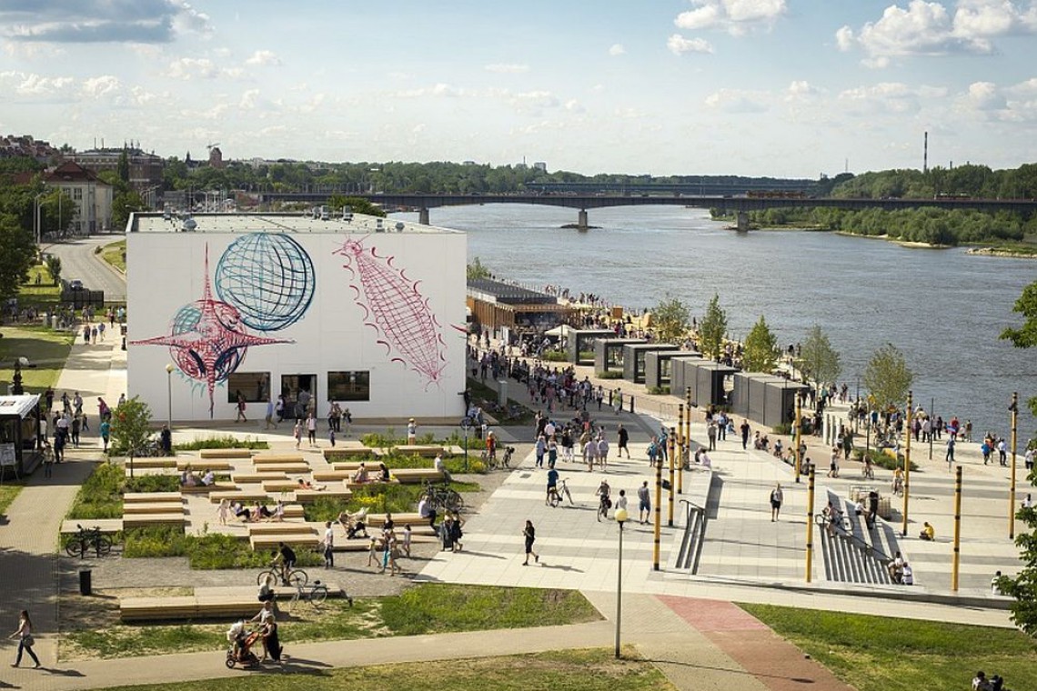 Kolejny etap warszawskich bulwarów, czyli nowa przestrzeń sportów miejskich
