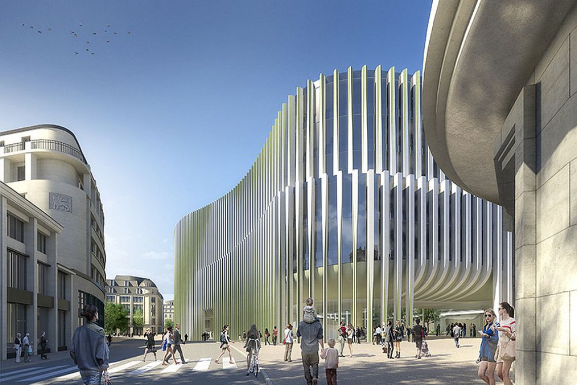 BNP Paribas Fortis fot. mat. prasowe Zaprojektowali Warsaw Spire, a teraz siedzibę BNP Paribas Fortis