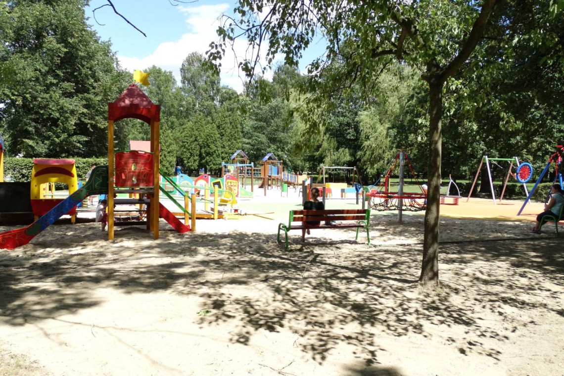 fot. UM Tychy Powstał niezwykły plac zabaw dla dzieci niepełnosprawnych