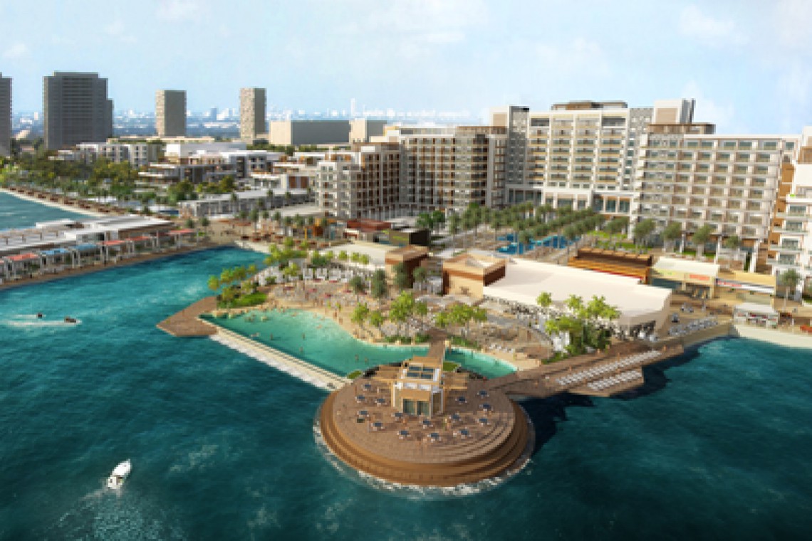 Hilton Abu Dhabi Yas Island Resort Wyrwać grunty morzu... Unikalna inwestycja Hiltona