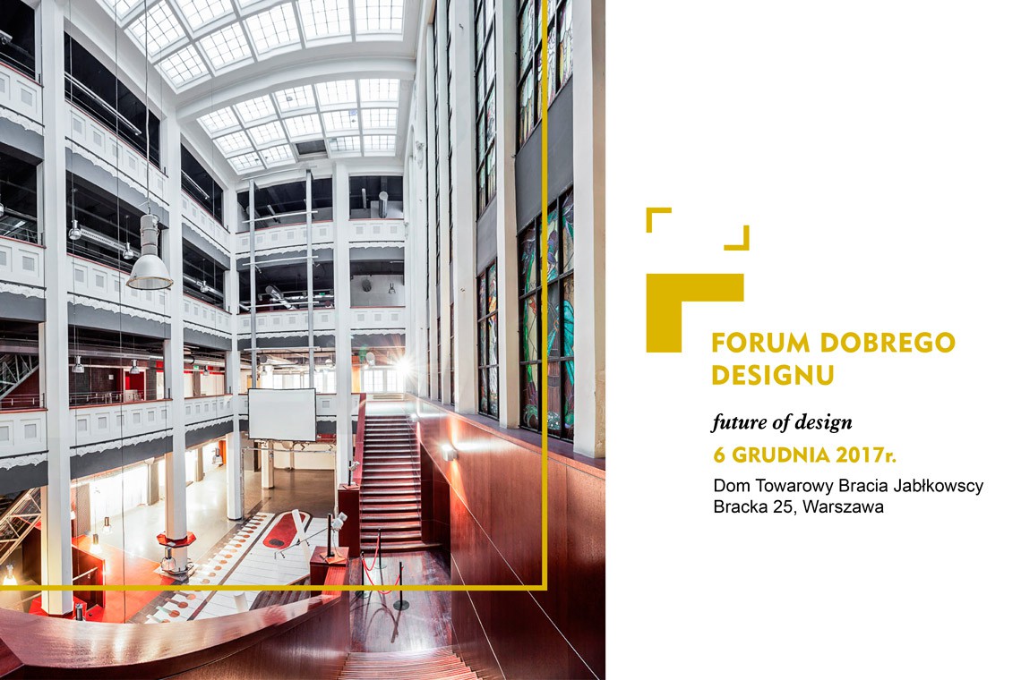 fot. mat. prasowe Forum Dobrego Designu już w grudniu. Ruszyła rejestracja!