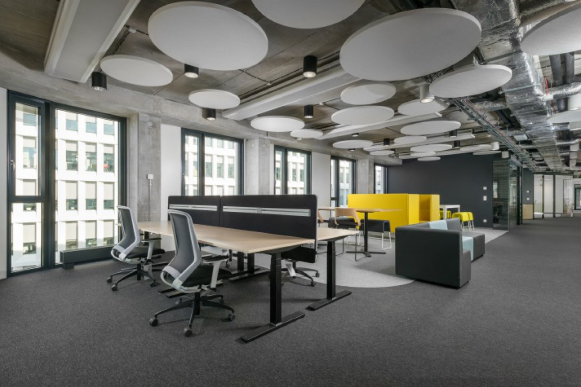 fot. mat. prasowe Biuro pokazowe w Business Garden. To projekt In Design