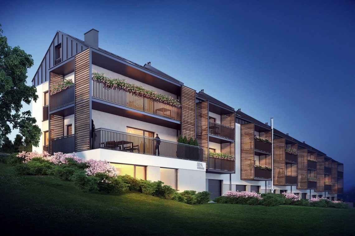 Fot. Apartamenty Słoneczna Góra, Forteinwest W Szczyrku na wysokości 542 metrów powstanie kameralny aparthotel