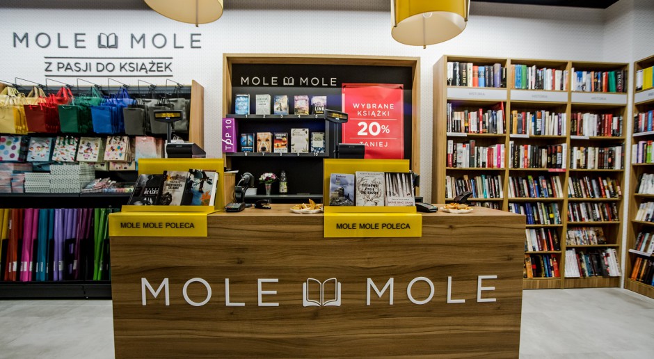 Najnowszy koncept sklepów Empik. Poznaj - Mole Mole