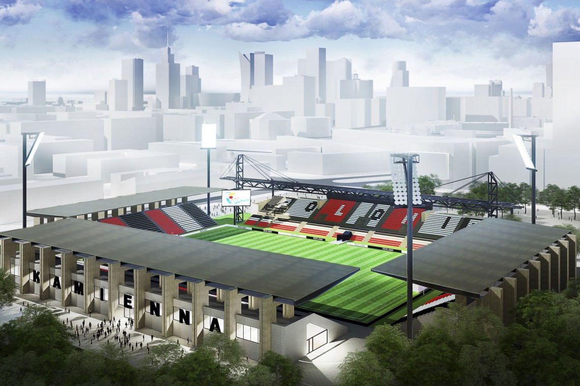 fot. UM Warszawa Budowa stadionu dla Polonii staje się faktem