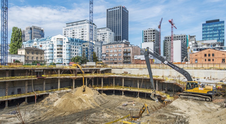 Tak powstaje Mennica Legacy Tower. Trwają zaawansowane prace podziemne