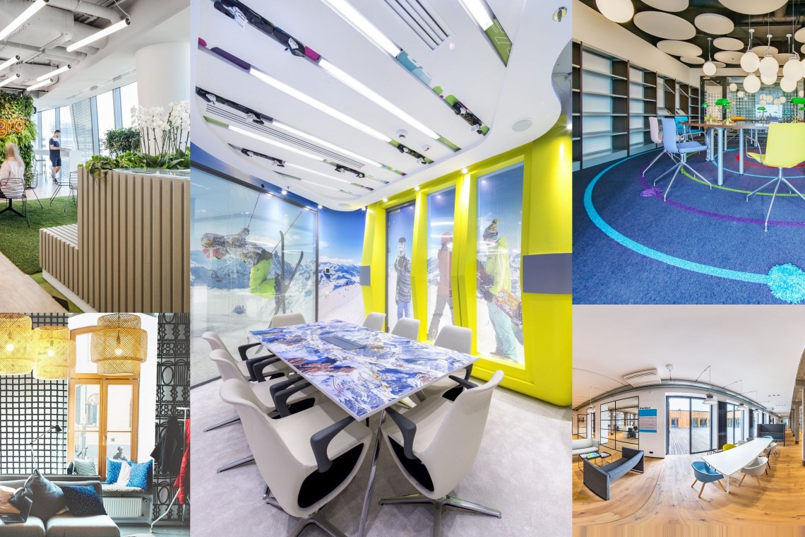 Które biuro lepsze? A może nietuzinkowy projekt IKEA lub centrum ekspozycyjne? Pięć projektów w finale fot. mat. prasowe Te pięć projektów powalczy o główną nagrodę w Prime Property Prize 2017