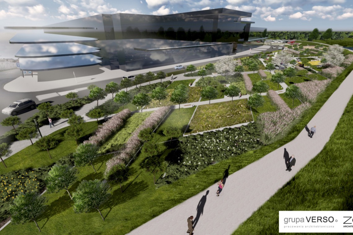 Bulwary Warty, fot. Grupa Verso, ZOON architektura krajobrazu materiały prasowe Bulwar Warty przejdzie metamorfozę. Powstanie strefa wypoczynku pełna zieleni