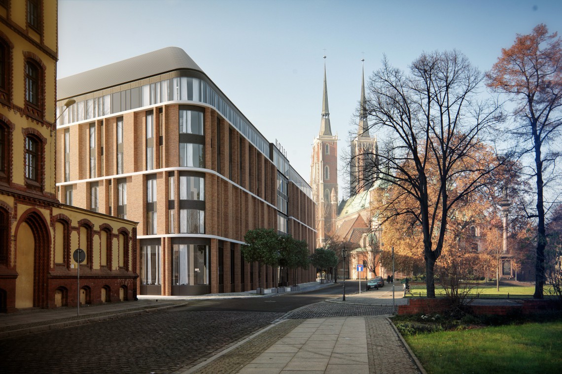 fot. mat. prasowe Takiego hotelu jeszcze nie było we Wrocławiu. Trwają zaawansowane prace