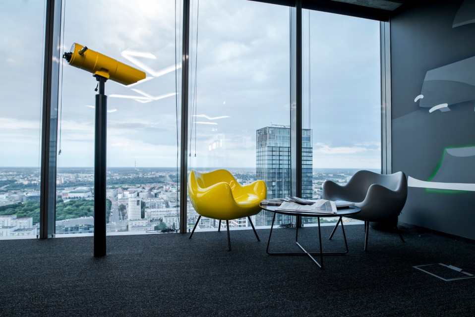 Tak pracuje się w EPP i Echo Investments fot. mat. prasowe Nowe biuro Echo Investment i EPP w Q22 zachwyca. Postawiono na najlepszy polski design