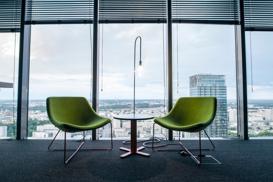 Tak pracuje się w EPP i Echo Investments fot. mat. prasowe Nowe biuro Echo Investment i EPP w Q22 zachwyca. Postawiono na najlepszy polski design