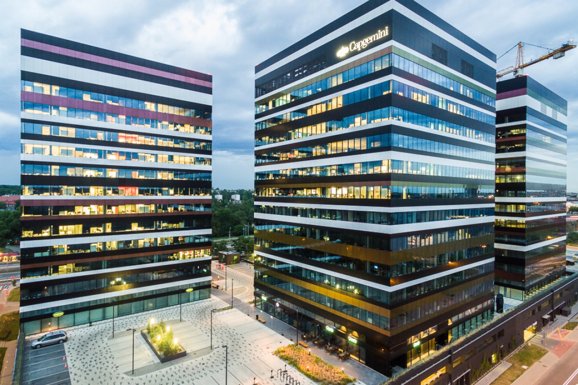 Silesia Business Park fot. Skanska Skanska i Medusa Group układają czwarte "Tiramisu"