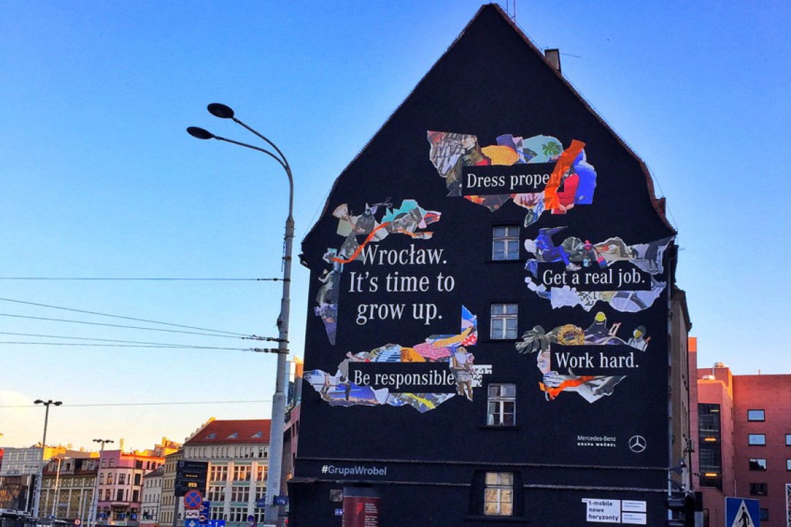 Nowy mural we Wrocławiu - budzi skrajne emocje