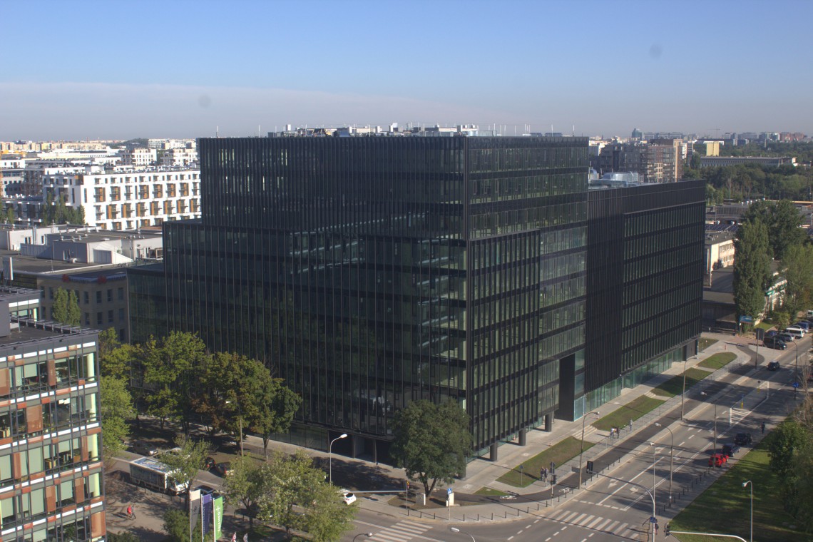 fot. mat. prasowe Warszawski Mokotów zyskał kolejny biurowiec. Ciekawa architektura i eko-technologie