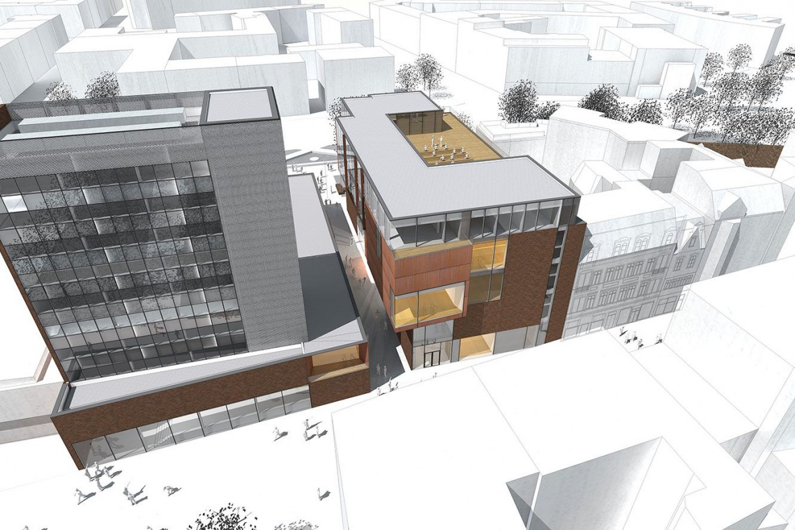 fot. Pierwsza nagroda – 100 tys. zł i kontrakt na wykonanie projektu wykonawczego (na prezentacji praca oznaczona numerem 2) Atrium Autorskie Studio Architektury Mateusz Urbański z Poznania (Marian Urbański i Mateusz Urbański) Poznańscy architekci wykreują Arsenał Kultury w Gorzowie Wlkp.