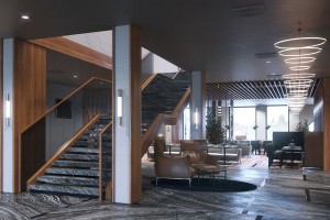 Hotel na Wyspie Spichrzów uchyla rąbka tajemnicy. Zobacz, jak będzie wyglądało wnętrze