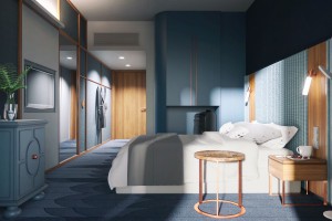 Hotel na Wyspie Spichrzów uchyla rąbka tajemnicy. Zobacz, jak będzie wyglądało wnętrze