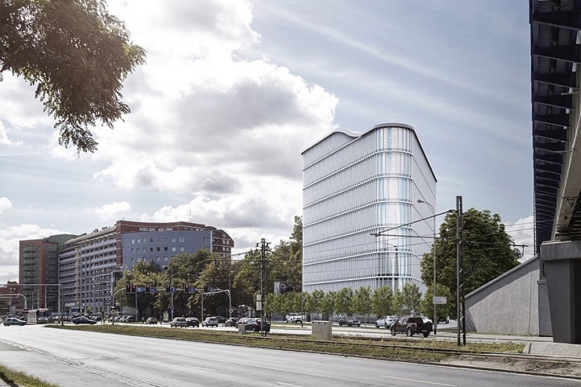 SQ Business Center we Wrocławiu fot. mat. inwestora Na Starym Mieście powstaje futurystyczny biurowiec. To SQ Business Center Wrocław
