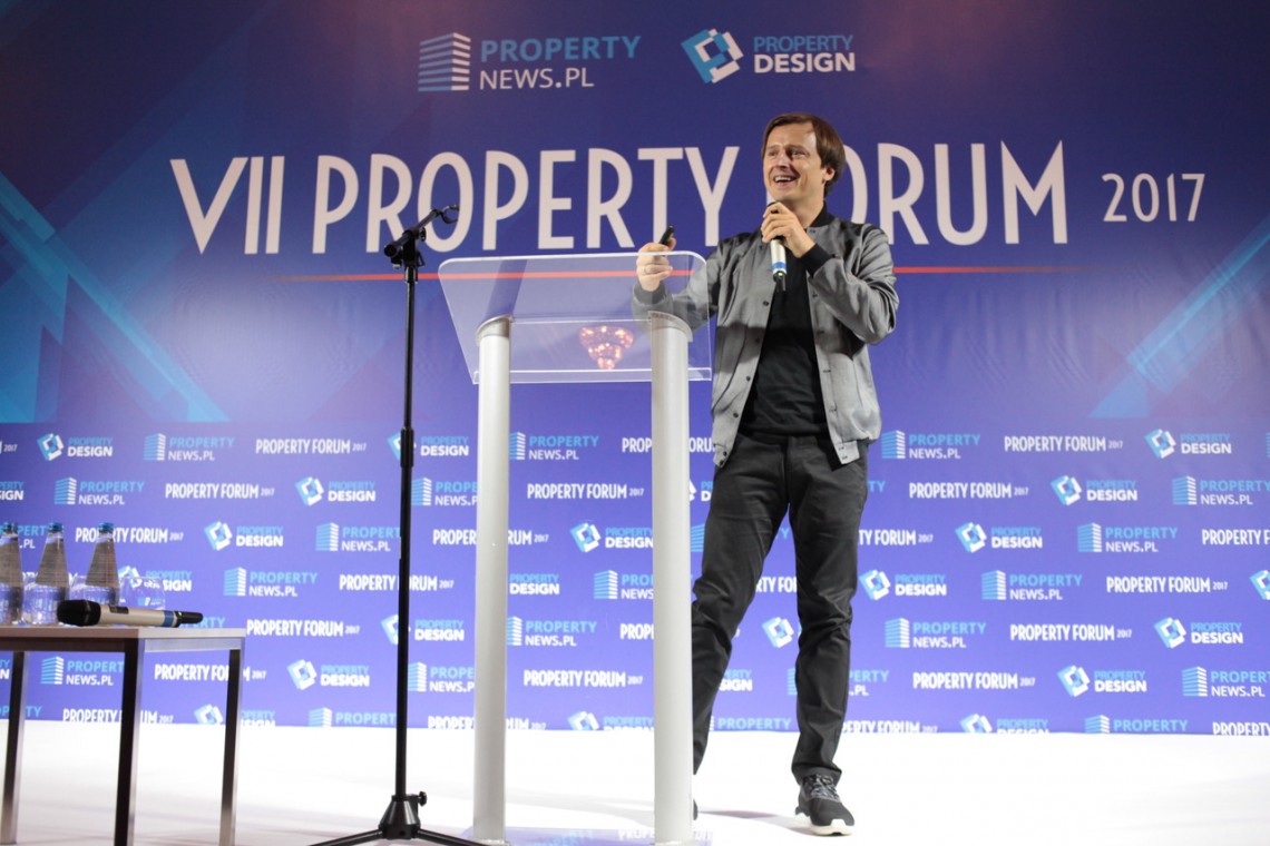 Oskar Zięta, prezes zarządu Zieta Prozessdesign Oskar Zięta, Marriott, Mindspace i Tecno - inspirujące wystąpienia na Property Forum