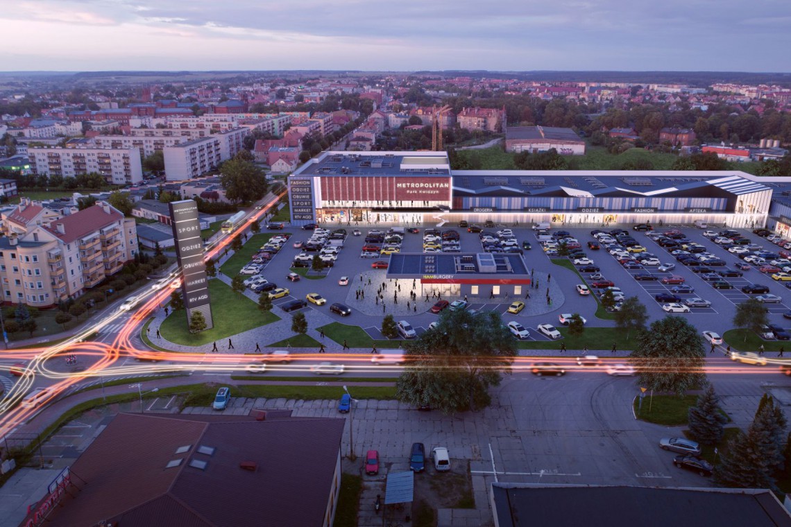 Nowe centrum handlowe w Kwidzynie. To projekt Mofo Architekci