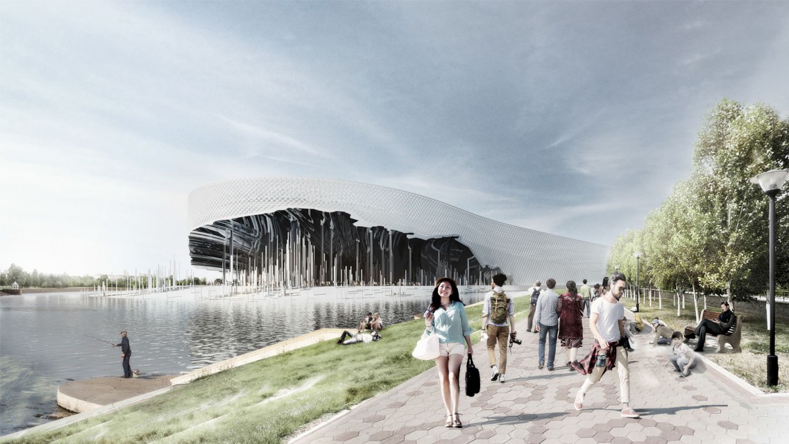 fot. KAMJZ W konkursie było tylko 10 pracowni z całego świata. Oto koncepcja polskich architektów na nowy symbol Kazachstanu