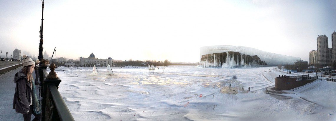 fot. KAMJZ W konkursie było tylko 10 pracowni z całego świata. Oto koncepcja polskich architektów na nowy symbol Kazachstanu