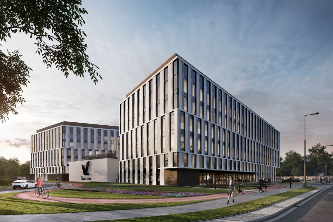 fot. mat. pras. V.Offices najbardziej ekologicznym biurowcem w Europie Środkowo-Wschodniej